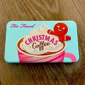 Too faced Christmas coffee palette